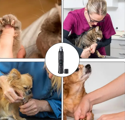 PawGlow Nail Grinder — Quiet & Painless Pet Nail Care